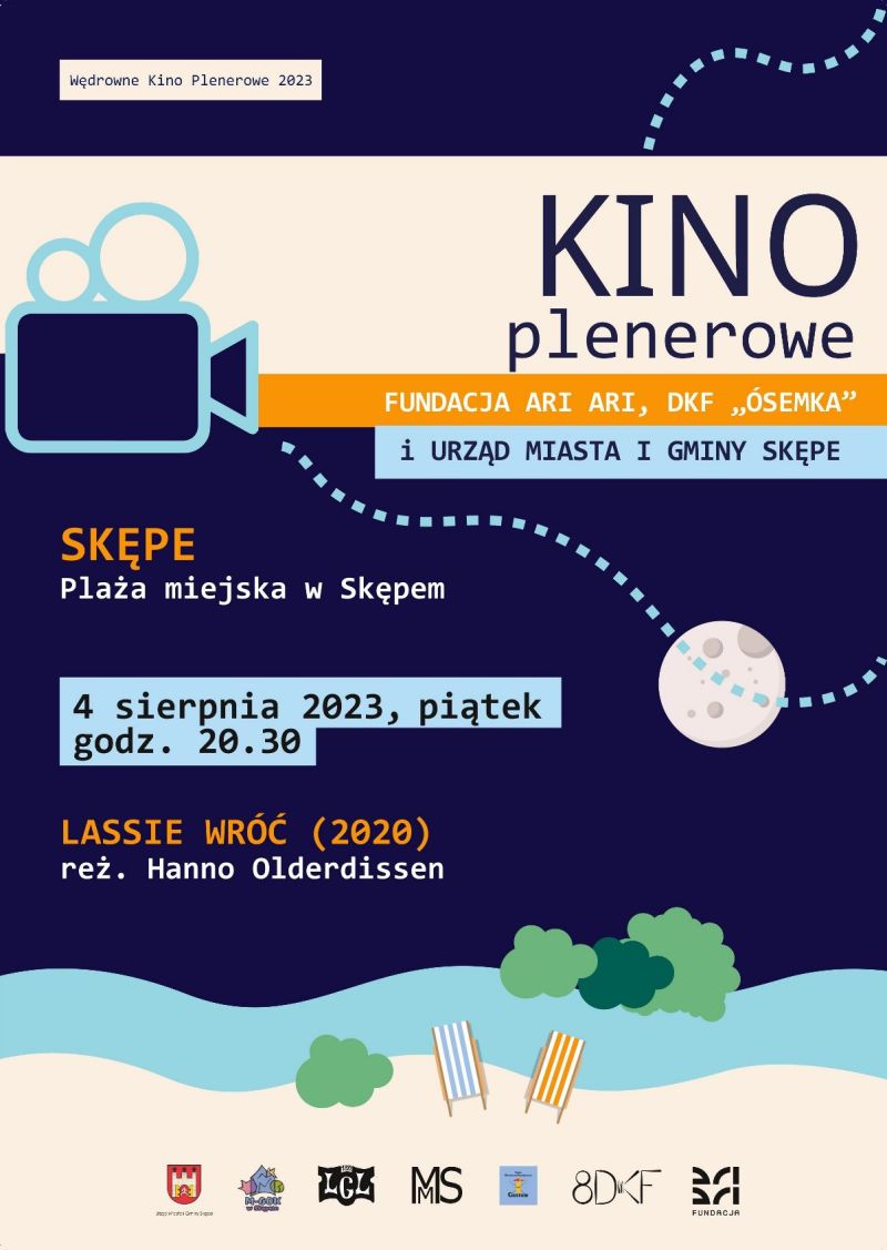 Plakat kino plenerowe 04.08.2023