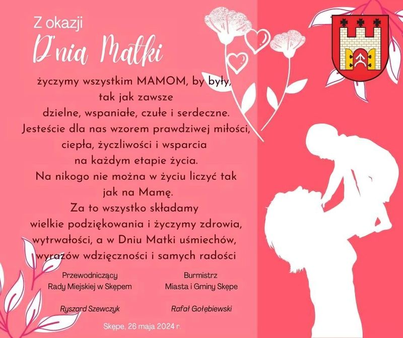 Plakat Dzień Matki 2024