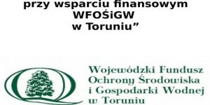 obraz przedstawia logo Wojewódzkiego Funduszu Ochrony Środowiska i Gospodarki Wodnej w Toruniu