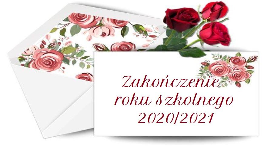Życzenia z okazji zakończenia roku szkolnego 2021/2022