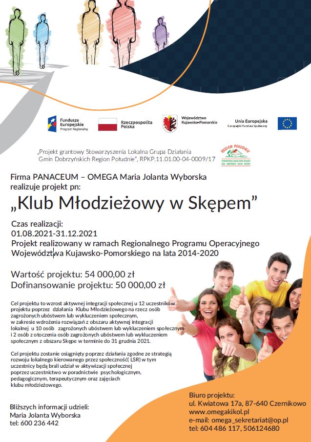 Klub młodzieżowy w Skępem