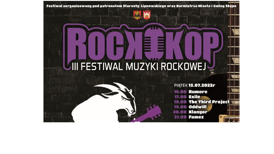 Plakat festiwalu ROCKOKOP