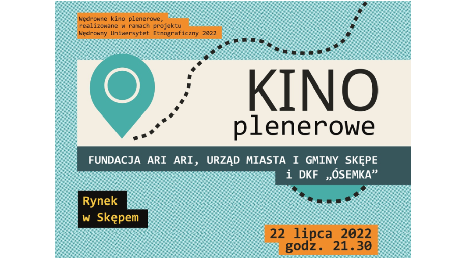 Kino plenerowe w Skępem