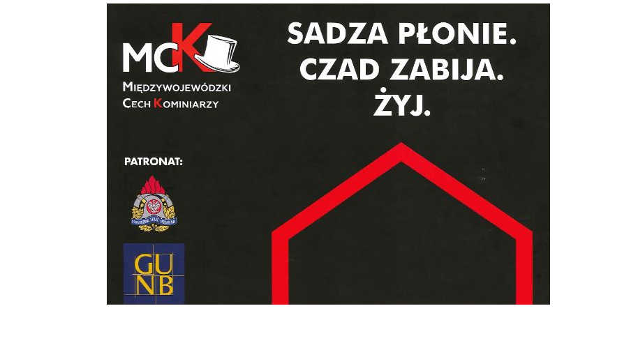 Plakat czad zabija