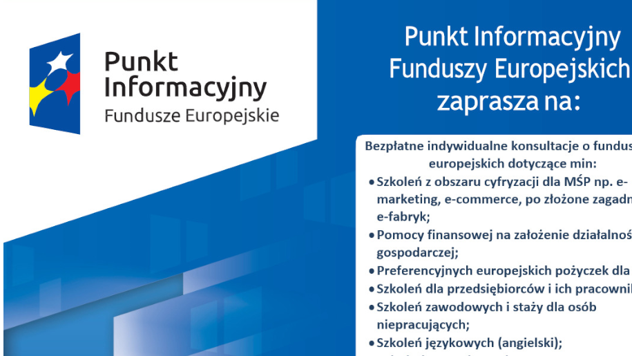 Punkt Informacyjny Fundusz Europejski