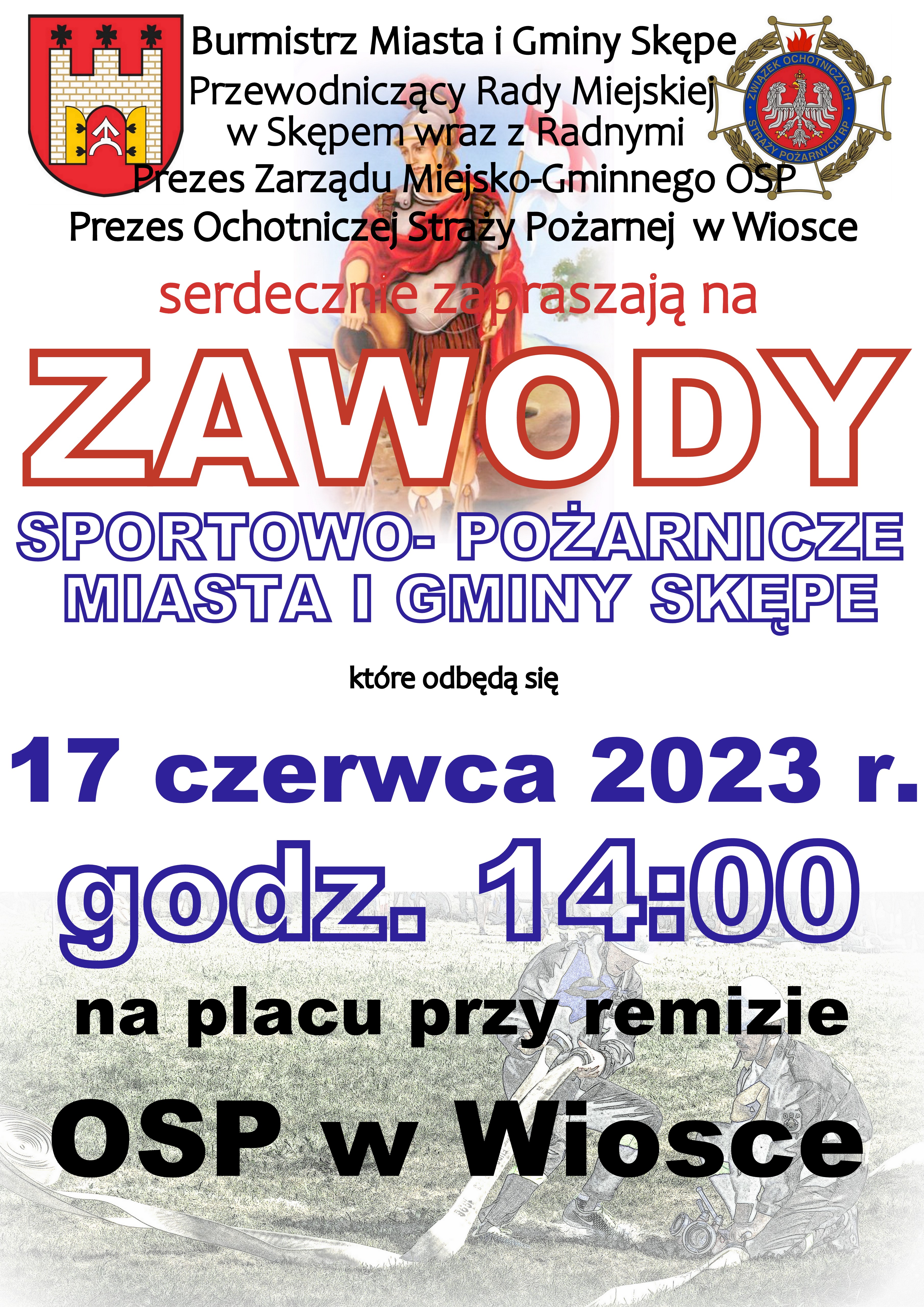 Zawody sportowo-pożarnicze Miasta i Gminy Skępe