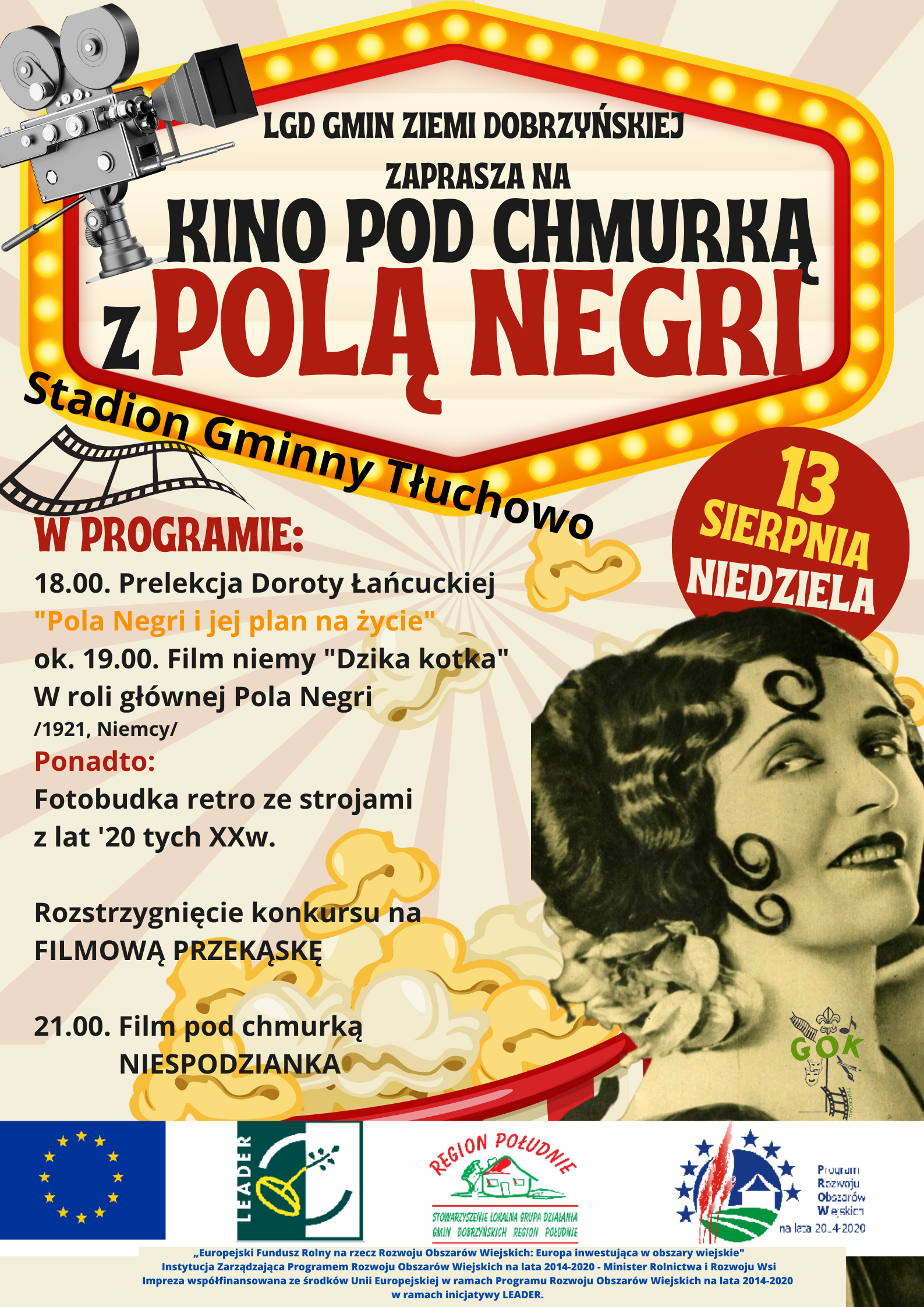 Kino Pod Chmurką z Polą Negri