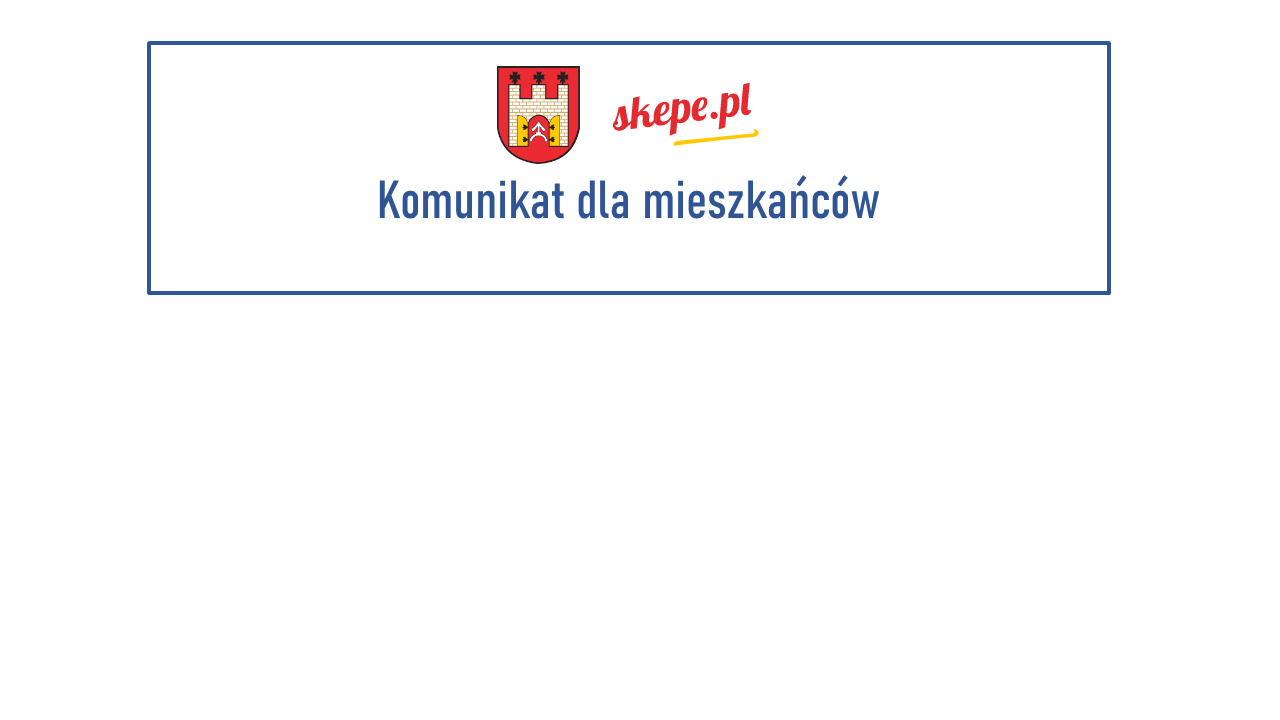 Informacja dotycząca organizacji gminnego przewozu pasażerskiego dla wyborców