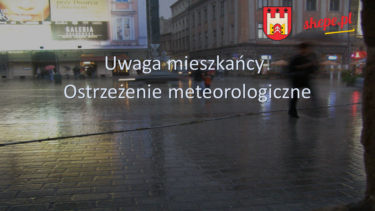 Ostrzeżenie meteorologiczne