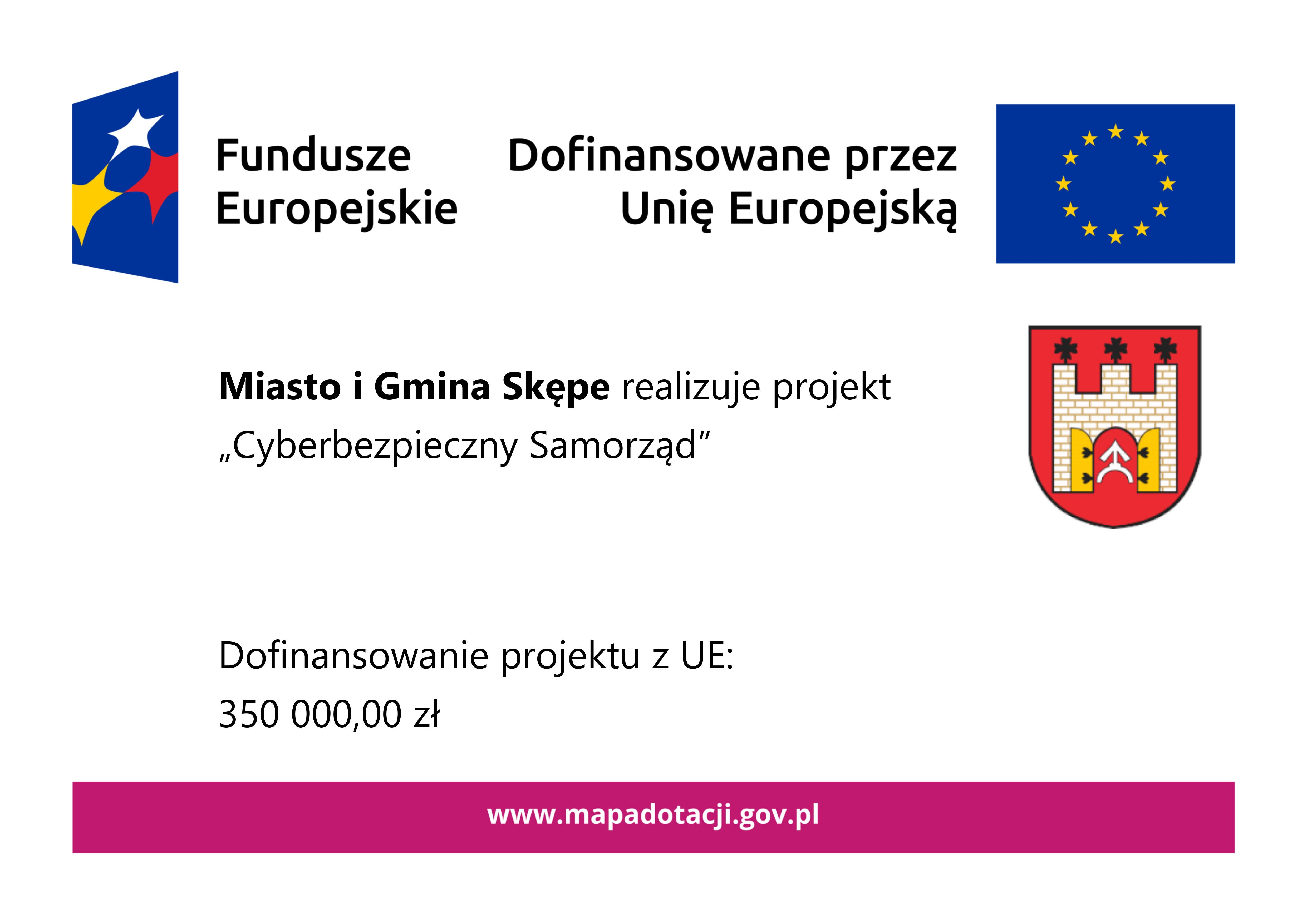 Dofinansowanie z programu Cyberbezpieczny Samorząd dla Miasta i Gminy Skępe