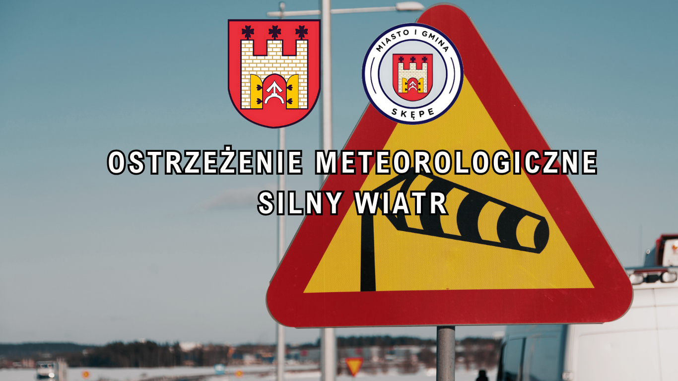 Ostrzeżenia meteorologiczne - silny wiatr