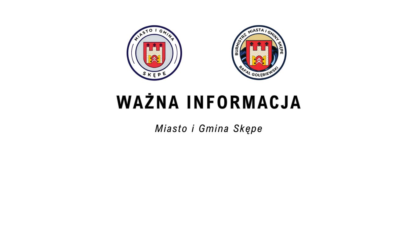 Zmiana dni przyjmowania interesantów w sprawach spraw związanych z planowaniem i zagospodarowaniem przestrzennym, w tym warunków zabudowy, podziałów i rozgraniczeń nieruchomości