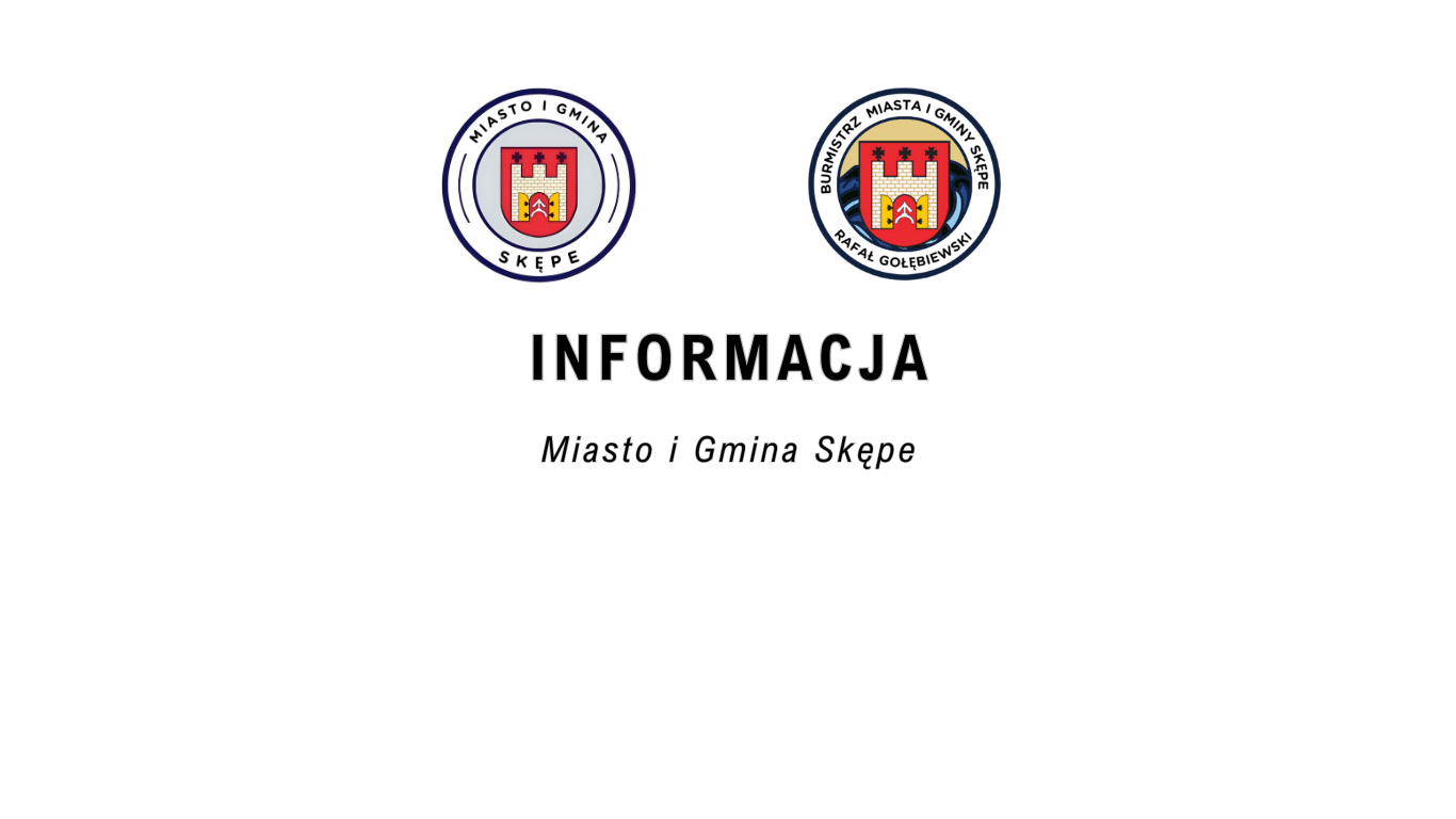 Informacja - ul. Pomorska