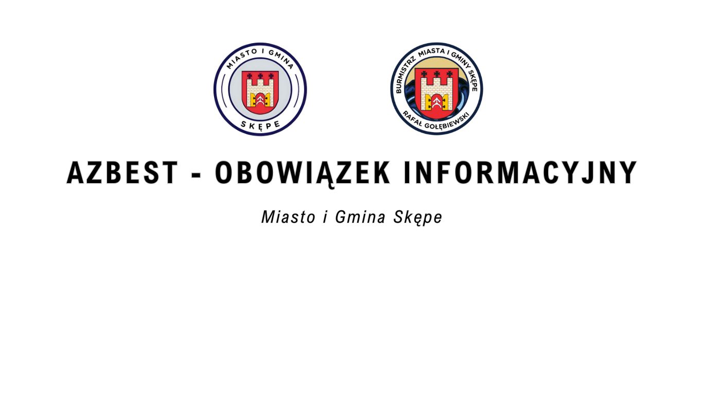 Azbest - obowiązek informacyjny do&nbsp;31 stycznia 2026 r.